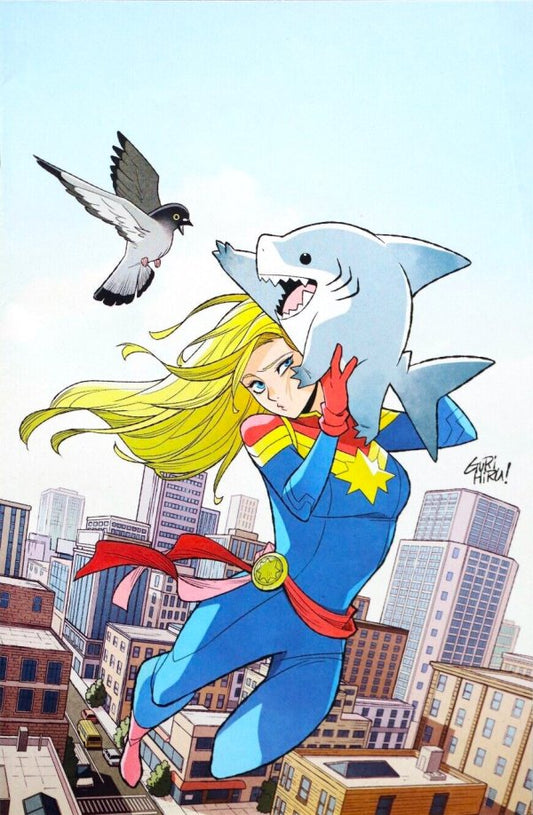CAPTAIN MARVEL #39 GURIHIRU SDCC EXCLUSIVE VIRGIN VARIANT