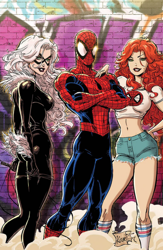 THE AMAZING SPIDER-MAN #63 KAARE ANDREWS EXCLUSIVE CONNECTING VIRGIN VARIANT