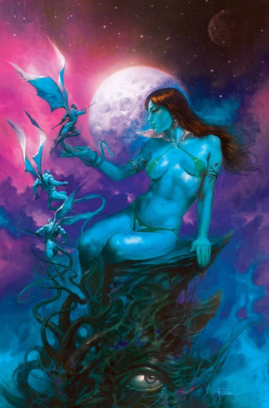 VAMPIRELLA #2 LUCIO PARRILLO INCENTIVE VIRGIN VARIANT (1:10)