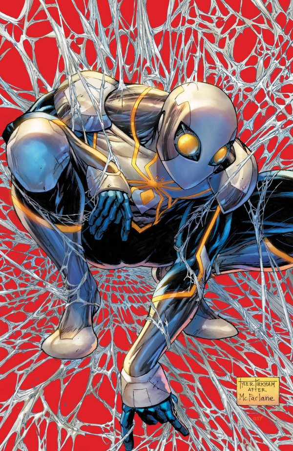 THE AMAZING SPIDER-MAN #62 TYLER KIRKHAM EXCLUSIVE VIRGIN VARIANT