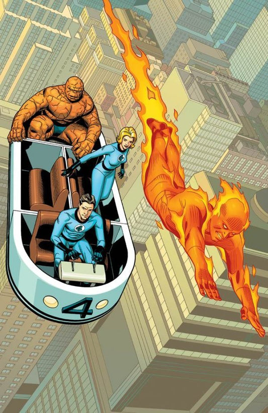 FANTASTIC FOUR #1 🔑 CHRIS SPOUSE EXCLUSIVE VIRGIN VARIANT