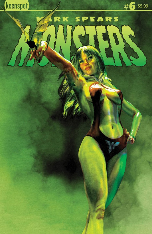 MARK SPEARS MONSTERS #6 MARK SPEARS VAMPIRELLA VARIANT