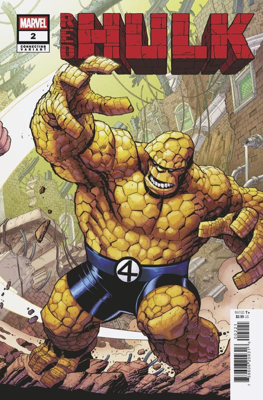 RED HULK #1 NICK BRADSHAW THING CONNECTING VARIANT