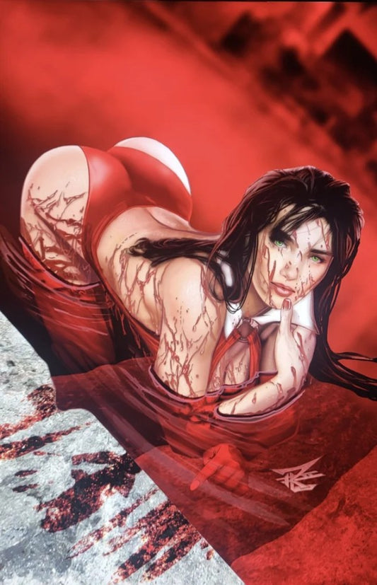 VAMPIRELLA: DEAD FLOWERS #3 RON LEARY JR.  EXCLUSIVE VIRGIN VARIANT