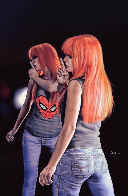 MARY JANE & BLACK CAT: BEYOND #1 MARCO TURINI EXCLUSIVE VIRGIN VARIANT