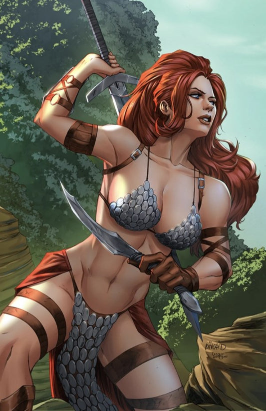 RED SONJA #1 RYAN KINCAID EXCLUSIVE VIRGIN VARIANT