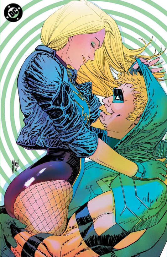 GREEN ARROW #18 GUILLEM MARCH FOIL VIRGIN VARIANT