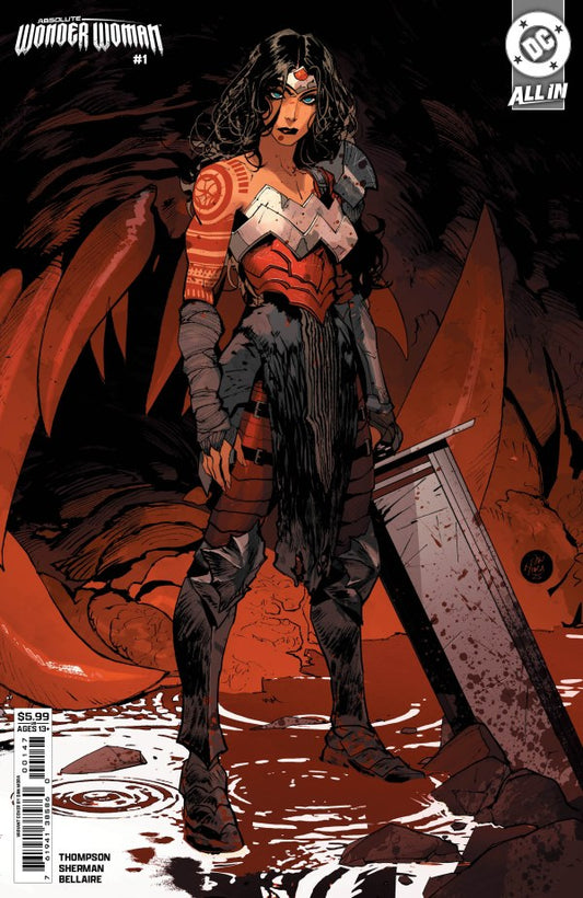 ABSOLUTE WONDER WOMAN #1 5TH PRINTING DAN MORA