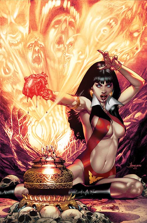 VAMPIRELLA #4 JAY ANACLETO INCENTIVE VIRGIN VARIANT RATIO 1:20