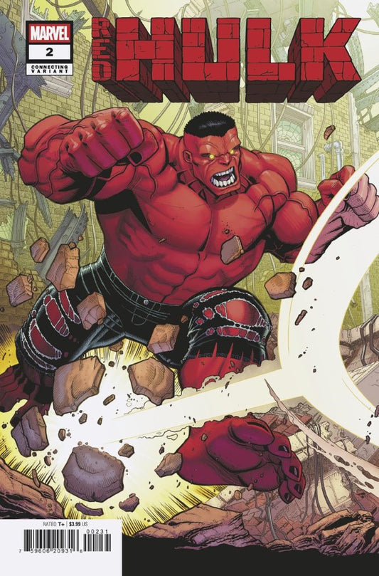 RED HULK #1 NICK BRADSHAW RED HULK CONNECTING VARIANT