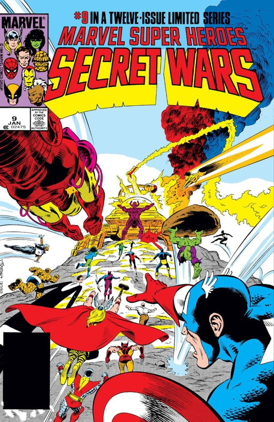 MARVEL SUPER HEROES SECRET WARS #9 MIKE ZECK FACSIMILE EDITION 2024 FOIL VARIANT