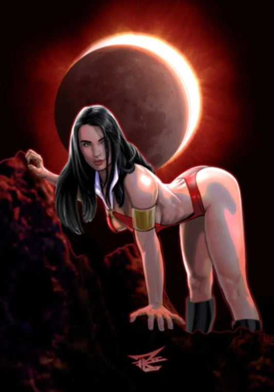 VAMPIRELLA: DARK REFLECTIONS #1 RON LEARY JR. EXCLUSIVE VIRGIN VARIANT